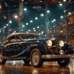Exposition automobile avec modèles emblématiques de 2025