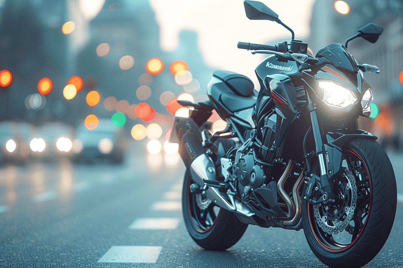 Kawasaki ER-5 roadster pour débutants fiable et économique  
Kawasaki ER-5 moto accessible idéale pour nouveaux pilotes