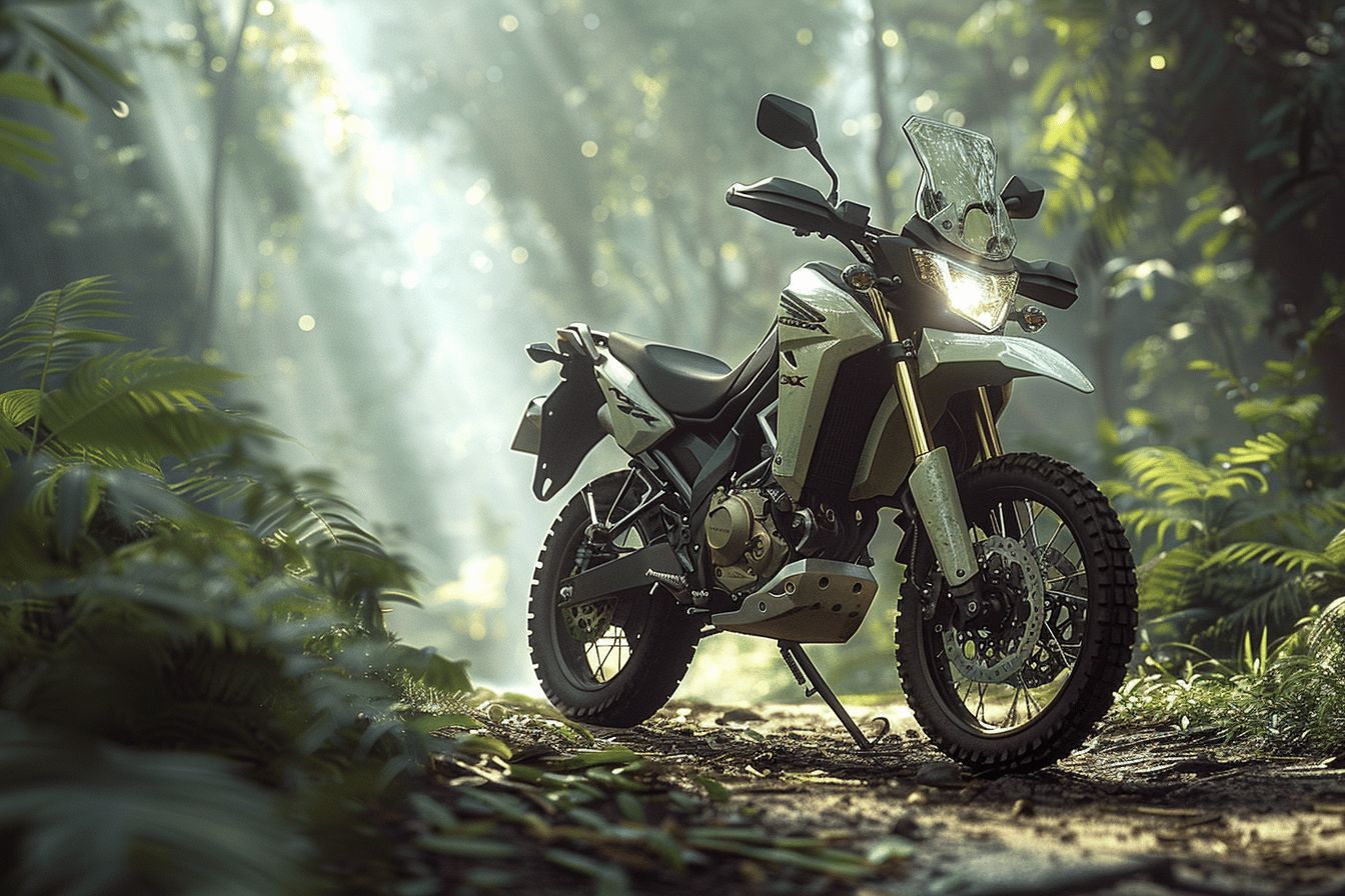 Moto Honda Dominator 650 NX prête pour l'aventure  
Véhicule légendaire pour les passionnés de trails