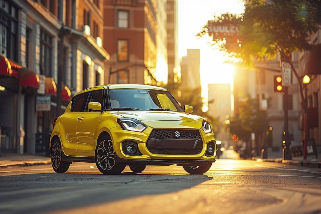 Suzuki Swift sportive avec un design dynamique